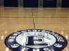 Gymnasium floor refinishing in Alabama.
