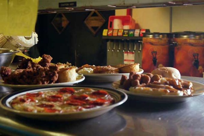 Wide variety of menu items at Pasta Pizzeria