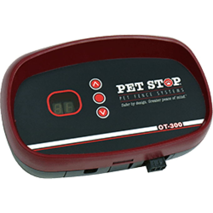 Fence transmitter for underground fencing